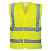 Hi Vis Band and Brace Vest Yellow