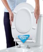 Bemis Click &amp; Clean Slow Close Plastic Toilet Seat