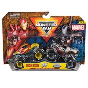 Monster Jam 1:64 Marvel Die Cast Trucks 2 Pack