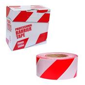 Professional Barrier Tape Red &amp; White 70mm X 50mm image