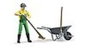 Bruder Figure Set Farmer &amp; Accessories