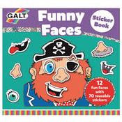 Galt Funny Faces Sticker Book