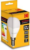 Kodak 2 Pack 6W/40W SES Led Golf Ball Bulb E14 image