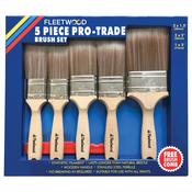 5 Piece Pro Trade Brush Set