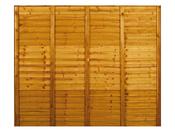 Shiplap Fence Panel image