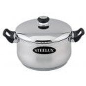 Steelex 22cm Casserole Saucepan &amp; Lid