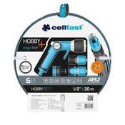 Cellfast Hobby Watering Set With Nozzles 1/2" 20Mtr
