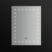 Tema Lismore IP44 Touch Led Mirror With Clock