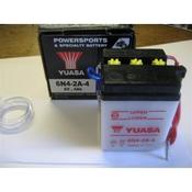 Honda 70 Battery 6v Yuasa 6N4 -2A-4 image