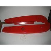 Honda C70 Chain Cover Red