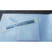 Honda Plate Name 87125-041-680 LOGO
