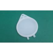 Tax Holder White Plastic