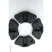Honda C50 Back Sprocket Rubbers Set 41241-121-690