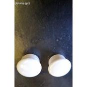 Honda C90E Back Swingarm Caps