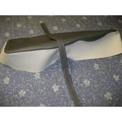 Honda C100 Seat Cover Gray AND CREAM image