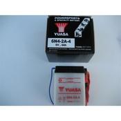 Honda 70 6V Battery 6N4-2A-4 Yuasa image