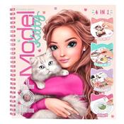 Top Model Create Kitty Colouring Book