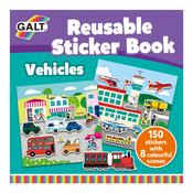 Reusable Sticker Book Vehicles image
