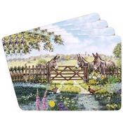 Donkey Placemat Set Of 4