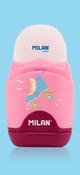 Milan Rollerskate Eraser/Sharpener