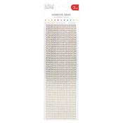 3mm Self Adhesive Gems Gold 1080Pk