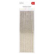 6mm Self Adhesive Gems Gold 504pk