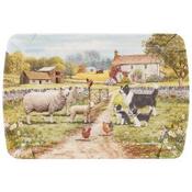 Collie &amp; Sheep Tray Small