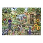 At the Allotment 1000 Piece Jigsaw Puzzle