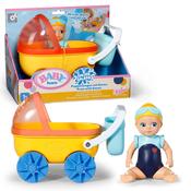 Baby Born Bath Pram &amp; Doll