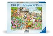 Ravensburger Beach Garden Cafe  1000 Piece Jigsaw Puzzle image