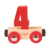 BigJigs Rail Carriage Number 4 image