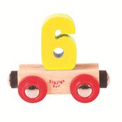 BigJigs Rail Carriage Number 6 image