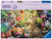 Ravensburger Cheeky Cats 200 Piece Jigsaw Puzzle image