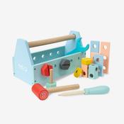 Owl &amp; Fox Wooden Tool Box 18 Piece