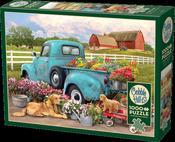 Flower Truck 1000 Piece Jigsaw Puzzle image
