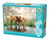 Cobble Hill Horse Family 350 Piece Jigsaw Puzzle