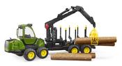 John Deere 1210E Forwarder with 4 Trunks and Grabber image