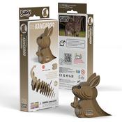Eugy Kangaroo 3D Model Craft Kit
