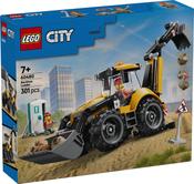 LEGO 60480 City Yellow Backhoe Loader image