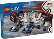 LEGO 60444 City F1 Garage &amp; Mercedes-AMG &amp; Alpine Cars