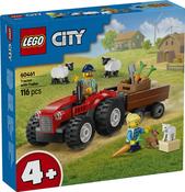 LEGO 60461 City Red Farm Tractor with Trailer image