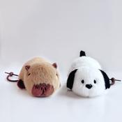 Mima Fluffy Capybara / Dog Keyring
