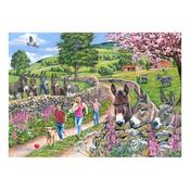 Mindy Muffin &amp; Mo Big 500 Piece Puzzle