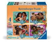 Ravensburger Moana 4 In A Box Jigsaw Puzzle image