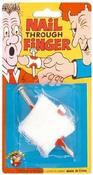 Nail Through Bandaged Finger