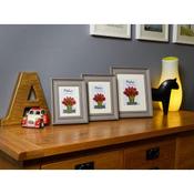 Grey Frame With Mount 16X12