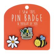 Pin Badge Love Gardening