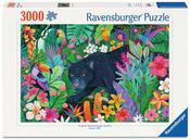 Ravensburger Panther In Flowery Jungle 3000 Piece Jigsaw Puzzle image
