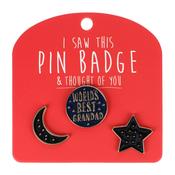 Pin Badge Worlds Best Grandad image