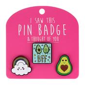 Pin Badge BFF Avocado
